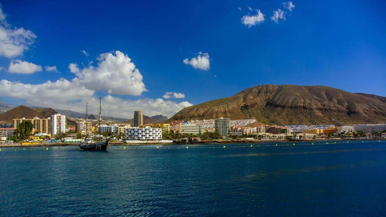 Los Cristianos Appartement Orange Trees Vue Mer Panoramique Exteriör bild