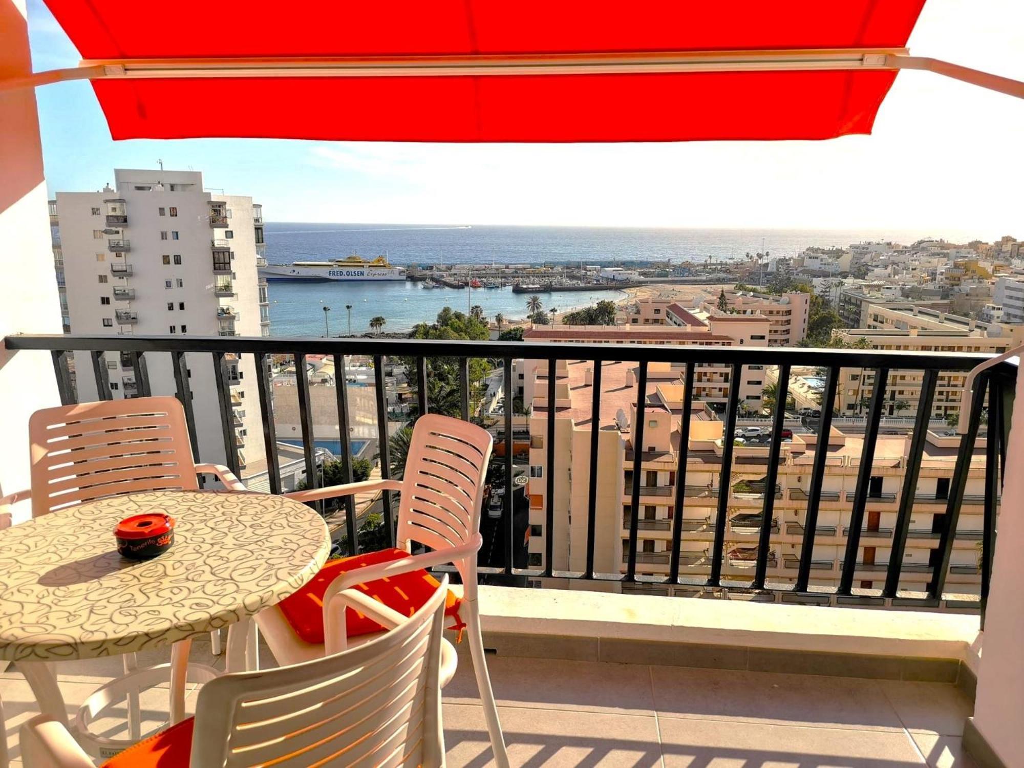 Los Cristianos Appartement Orange Trees Vue Mer Panoramique Exteriör bild