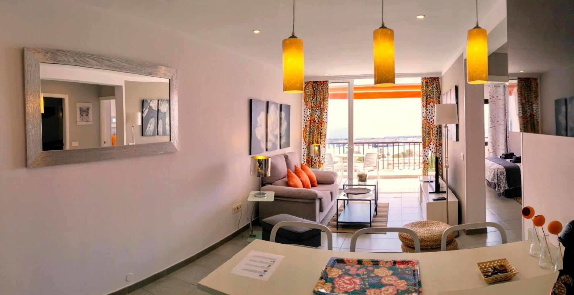 Los Cristianos Appartement Orange Trees Vue Mer Panoramique Exteriör bild